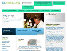 Tablet Screenshot of eyelasiklens.com